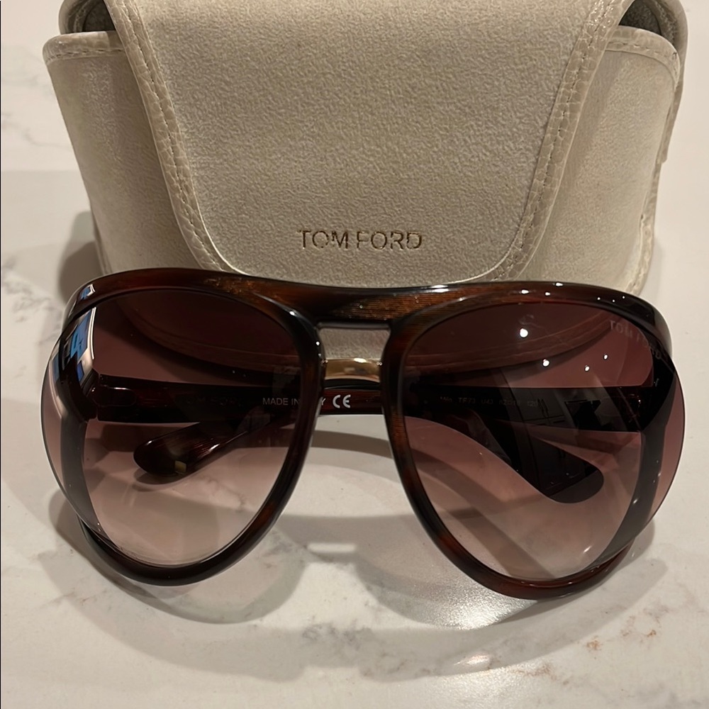 Tom Ford Milo Sunglasses TF73 in Color U43